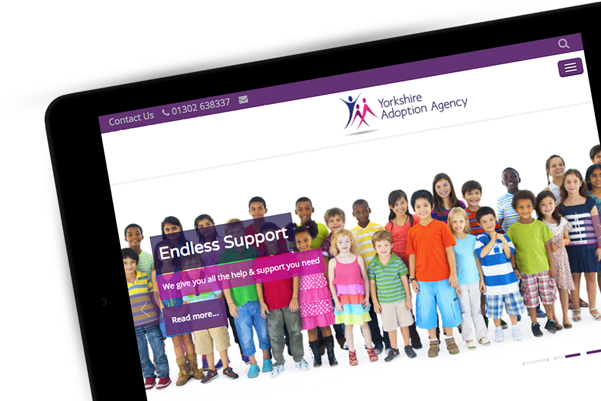Yorkshire Adoption Agency Responsive Website Design