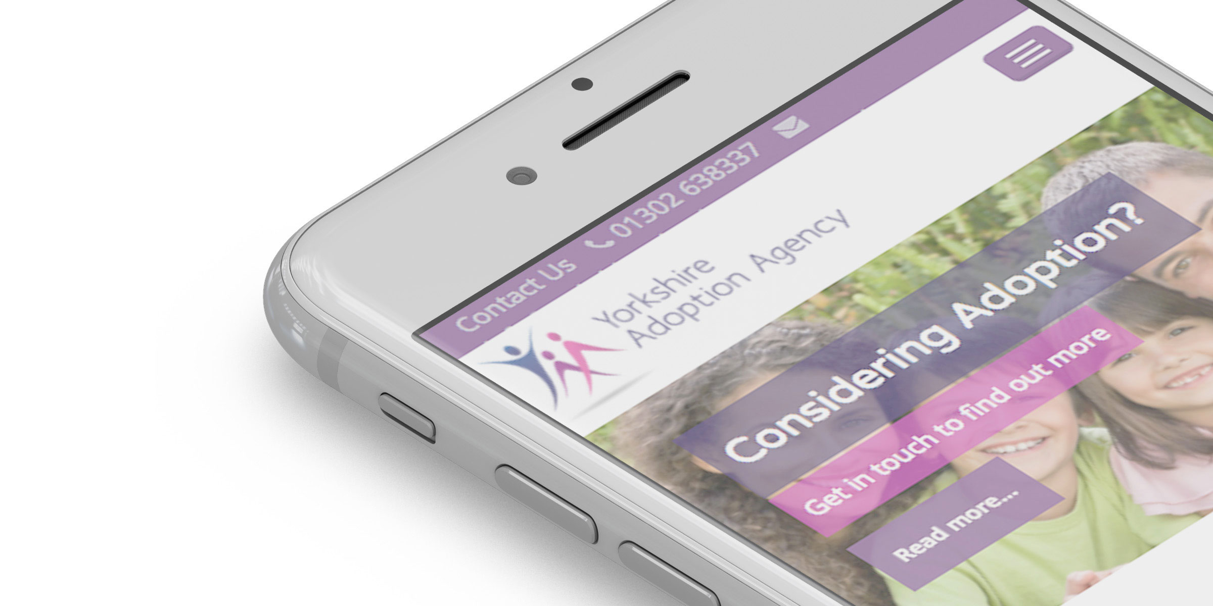 Yorkshire Adoption Agency Mobile Website