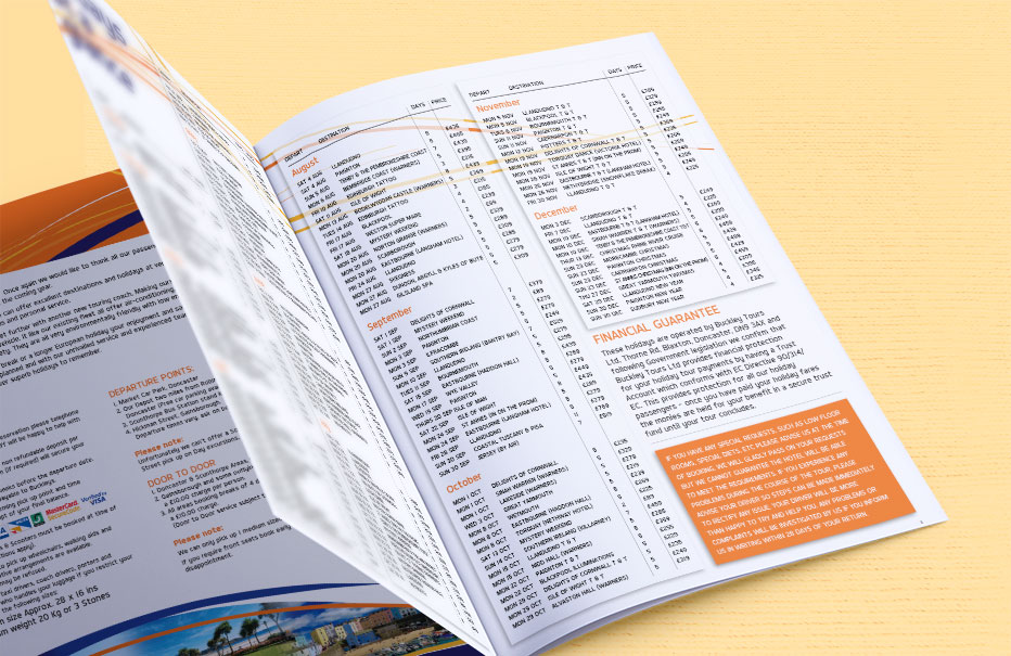 Buckleys 2018 Holiday Brochure Inner Pages
