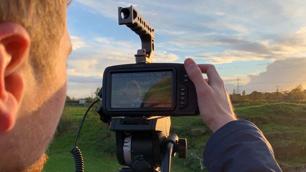 Yorkshire Wildlife Park Christmas TV advert filming