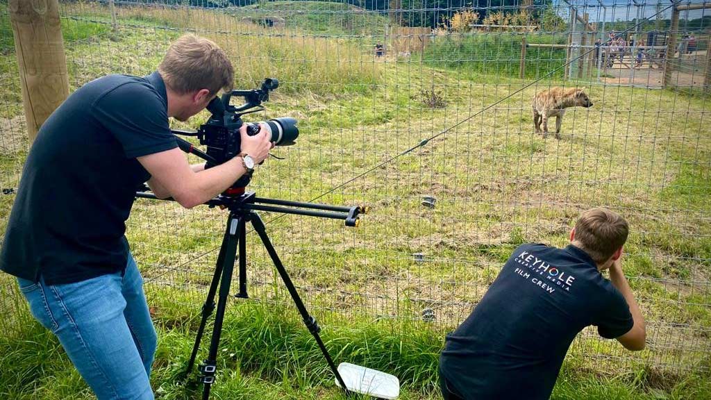 Yorkshire Wildlife Park TV Advert Filming